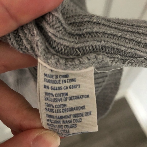 AMERICAN eagle 3/4 sleeve open knitted cardigan  S - Picture 5 of 8